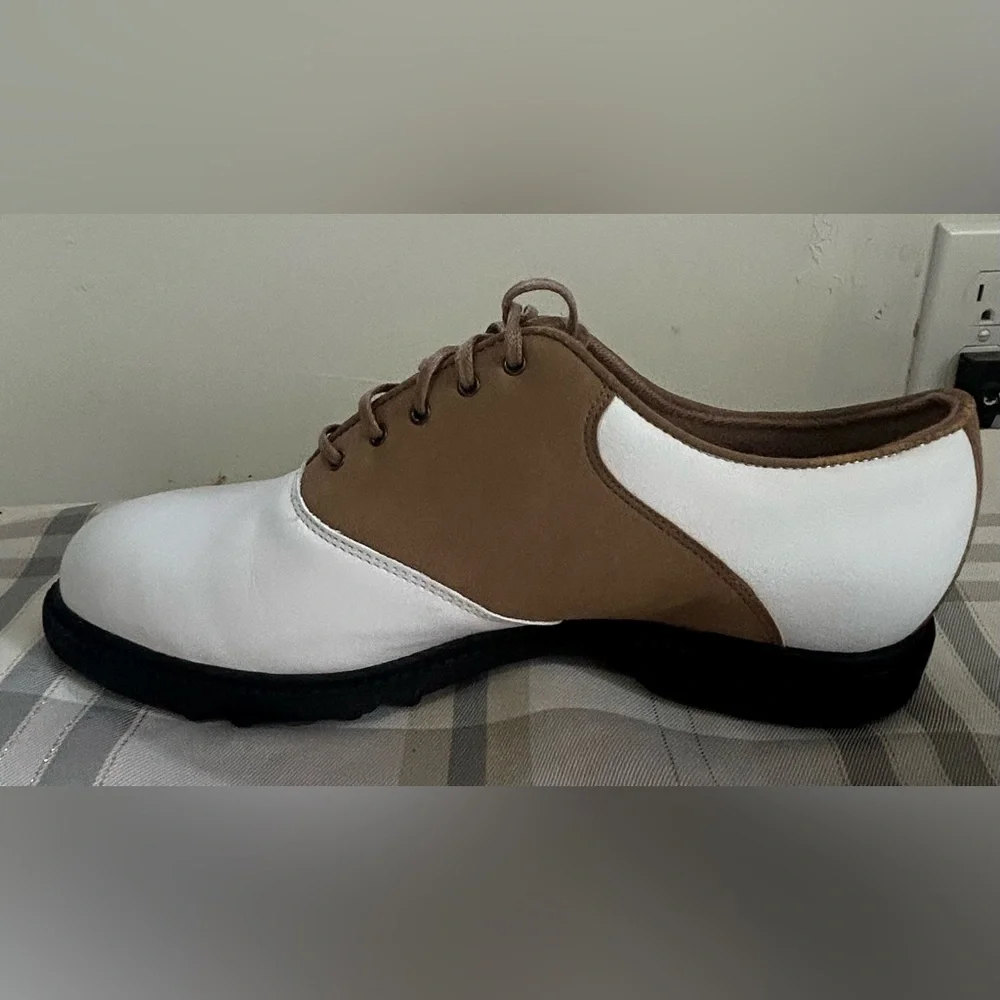 NIKE GOLF SHOES AIR ABERDEEN LEATHER UPPER WOMEN’S GOLF CLEATS - Picture 6 of 16